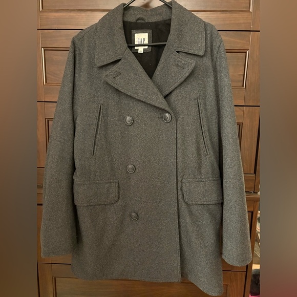 Men’s Wool Peacoat - Picture 2 of 3